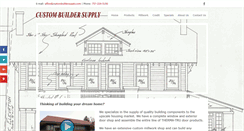 Desktop Screenshot of custombuildersupply.com